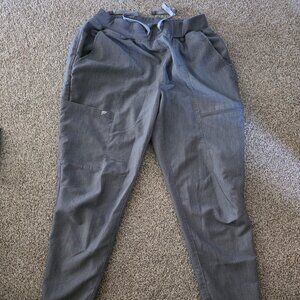 Fabletics gray jogger m scrub pants